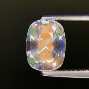 MIND-BLOWING 2.74 Ct RAINBOW MOONSTONE – NATURAL UNHEATED RARE GEMSTONE – ELECTRIC COLOR PLAY! MADAGASCAN TREASURE
