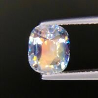 MIND-BLOWING 2.09 Ct RAINBOW MOONSTONE – NATURAL UNHEATED RARE GEMSTONE – ELECTRIC COLOR PLAY! MADAGASCAN TREASURE - Image 2