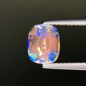 MIND-BLOWING 1.85 Ct RAINBOW MOONSTONE – NATURAL UNHEATED RARE GEMSTONE – ELECTRIC COLOR PLAY! MADAGASCAN TREASURE