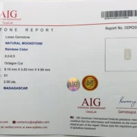 MIND-BLOWING 2.00 Ct RAINBOW MOONSTONE – NATURAL UNHEATED RARE GEMSTONE – ELECTRIC COLOR PLAY! MADAGASCAN TREASURE - Image 4