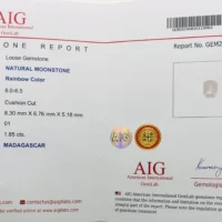 MIND-BLOWING 1.85 Ct RAINBOW MOONSTONE – NATURAL UNHEATED RARE GEMSTONE – ELECTRIC COLOR PLAY! MADAGASCAN TREASURE - Image 4