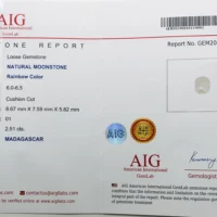 MIND-BLOWING 2.51 Ct RAINBOW MOONSTONE – NATURAL UNHEATED RARE GEMSTONE – ELECTRIC COLOR PLAY! MADAGASCAN TREASURE - Image 4