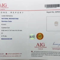 MIND-BLOWING 2.74 Ct RAINBOW MOONSTONE – NATURAL UNHEATED RARE GEMSTONE – ELECTRIC COLOR PLAY! MADAGASCAN TREASURE - Image 4