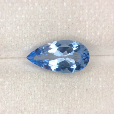 The Finest Santa Maria Color 3.86 ct Aquamarine from Madagascar