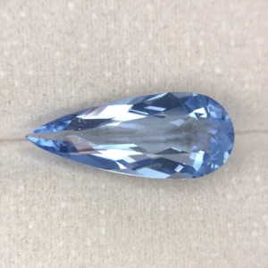 The finest Santa Maria color 5.27 ct bright Aquamarine