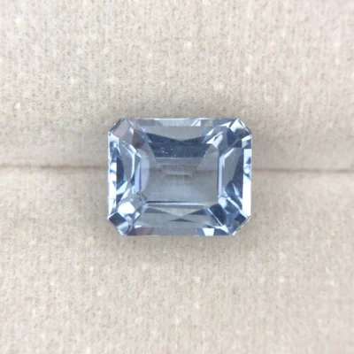 The finest Santa Maria color 3.44 ct bright Aquamarine